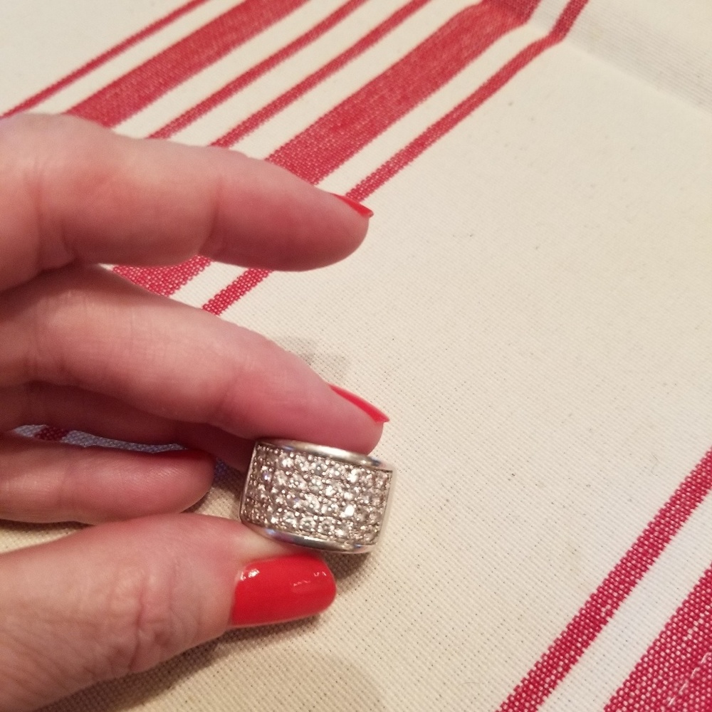 Silpada cz ring